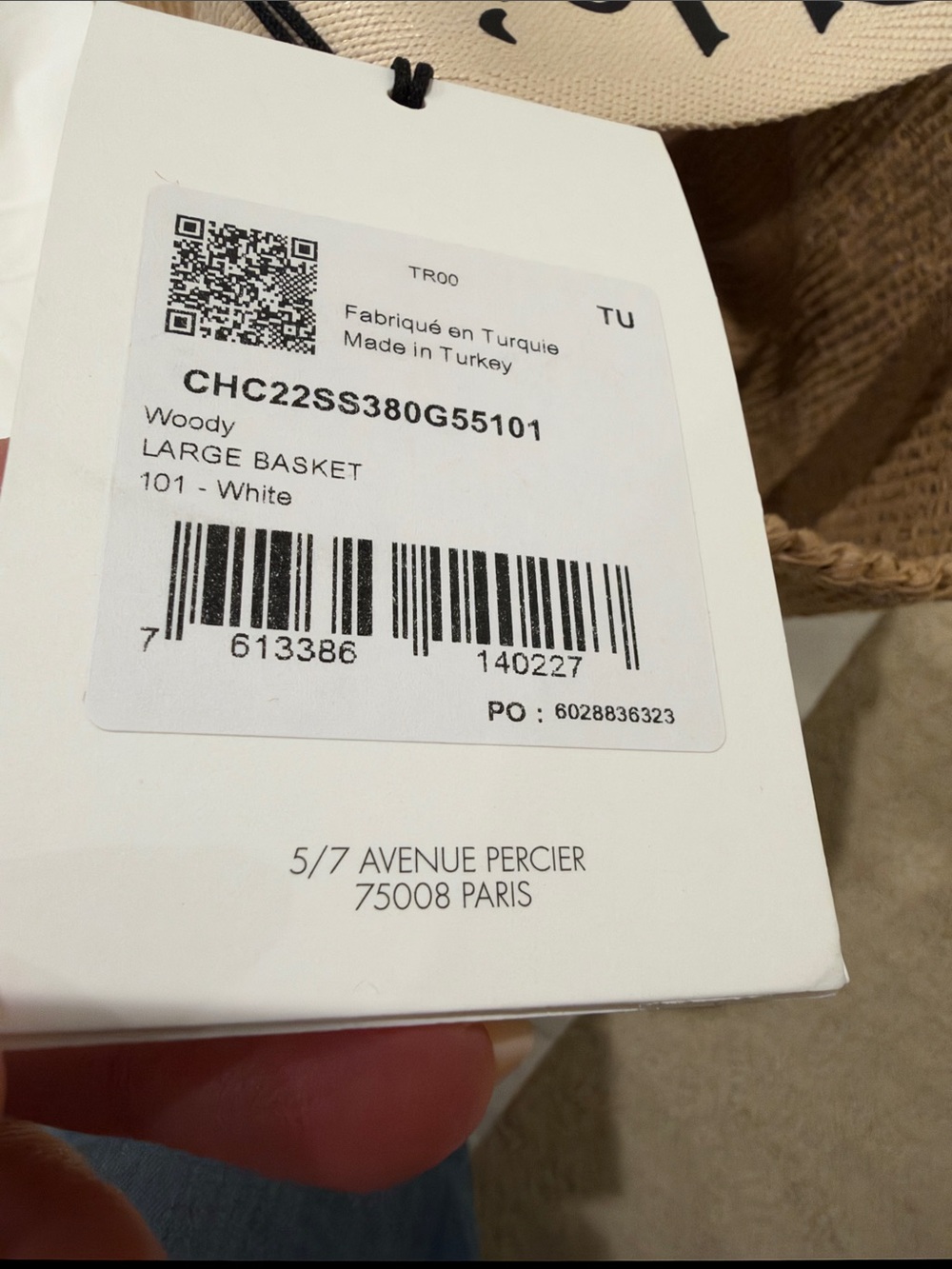 Authentic Chloé Woody Large Basket - Picture 13 of 14